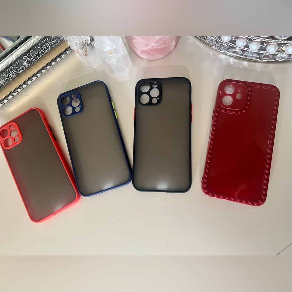 Iphone 12 Pro (4) silicone cover cases